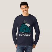 Peanuts | Snoopy Winter Puffer Jas T-shirt (Voorkant volledig)