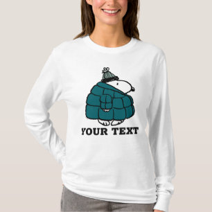 Peanuts Snoopy Winter Puffer Jas T-shirt
