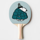 Peanuts | Snoopy Winter Puffer Jas Tafeltennisbatje (Voorkant)