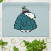 Peanuts | Snoopy Winter Puffer Jas Theedoek (Gevouwen)