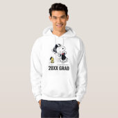 Peanuts | Snoopy & Woodstock Afstuderen Hoodie (Voorkant volledig)