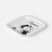 Peanuts | Snoopy & Woodstock Afstuderen Papieren Bordje (Gebogen)