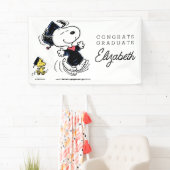 Peanuts | Snoopy & Woodstock Afstuderen Spandoek (Insitu)