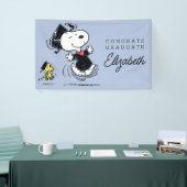 Peanuts | Snoopy & Woodstock Afstuderen Spandoek (Beurs)