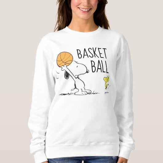 Peanuts | Snoopy & Woodstock Basketbal Trui (Voorkant)