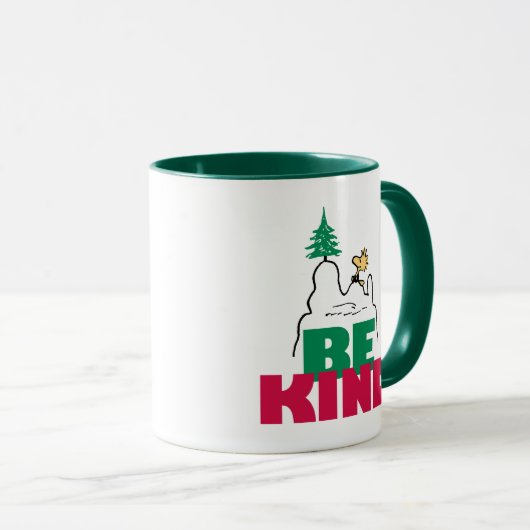 Peanuts | Snoopy & Woodstock Be Kind Mok (Voorkant rechts)