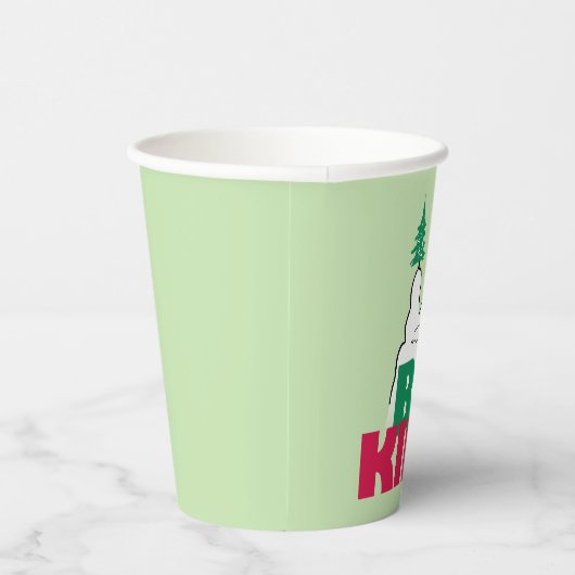 Peanuts | Snoopy & Woodstock Be Kind Papieren Bekers (Rechts)