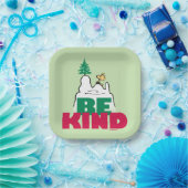 Peanuts | Snoopy & Woodstock Be Kind Papieren Bordje (Feest)