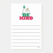Peanuts | Snoopy & Woodstock Be Kind Post-it® Notes (Voorkant)