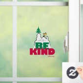 Peanuts | Snoopy & Woodstock Be Kind Raamsticker (Huis)