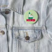 Peanuts | Snoopy & Woodstock Be Kind Ronde Button 5,7 Cm (In situ)