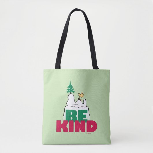 Peanuts | Snoopy & Woodstock Be Kind Tote Bag (Voorkant)