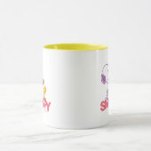 Peanuts | Snoopy & Woodstock Bloemen Mok (Midden)