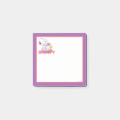 Peanuts | Snoopy & Woodstock Bloemen Post-it® Notes (Voorkant)