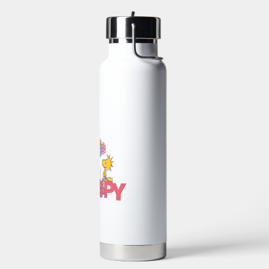 Peanuts | Snoopy & Woodstock Bloemen Waterfles (Links)