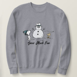 Peanuts   Snoopy & Woodstock Bouw een sneeuwpop Trui
