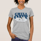 Peanuts | Snoopy & Woodstock Chill Out T-shirt (Voorkant)