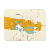 Peanuts | Snoopy & Woodstock Ciao Magneet (Horizontaal)