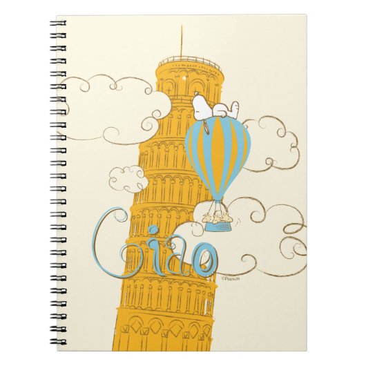 Peanuts | Snoopy & Woodstock Ciao Notitieboek (Voorkant)