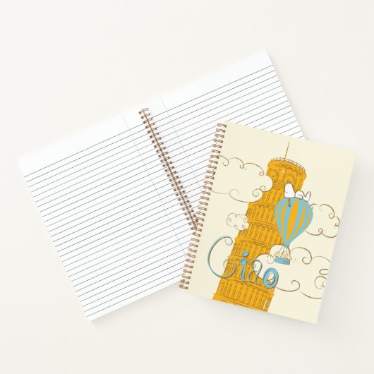 Peanuts | Snoopy & Woodstock Ciao Notitieboek (Binnen)