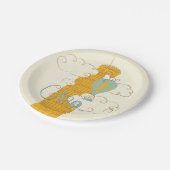 Peanuts | Snoopy & Woodstock Ciao Papieren Bordje (Gekanteld)