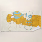 Peanuts | Snoopy & Woodstock Ciao Strandlaken (Voorkant)