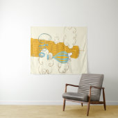 Peanuts | Snoopy & Woodstock Ciao Wandkleed (In Situ (horizontaal))