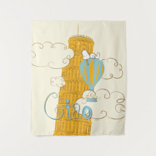 Peanuts Snoopy & Woodstock Ciao Wandkleed