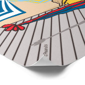 Peanuts | Snoopy & Woodstock Coast Life Poster (Hoek)