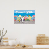 Peanuts | Snoopy & Woodstock Coast Life Poster (Keuken)