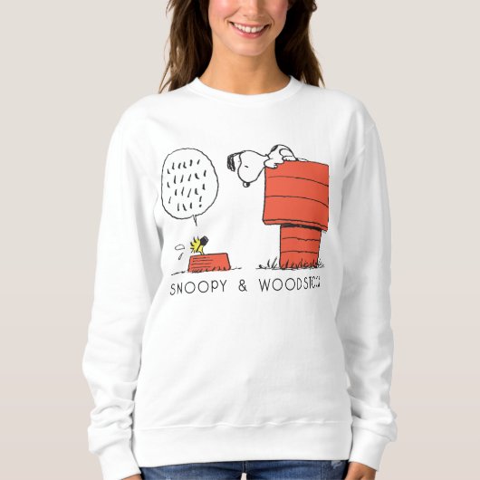 Peanuts | Snoopy & Woodstock Duiken Trui (Voorkant)