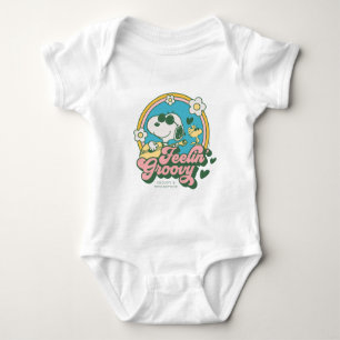 Peanuts Snoopy & Woodstock Feelin' Groovy Romper