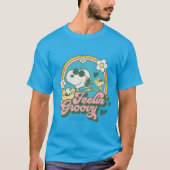 Peanuts | Snoopy & Woodstock Feelin' Groovy T-shirt (Voorkant)