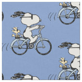 Peanuts | Snoopy & Woodstock Fiets Stof (Close Up)