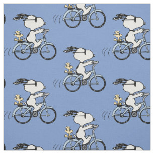 Peanuts Snoopy & Woodstock Fiets Stof
