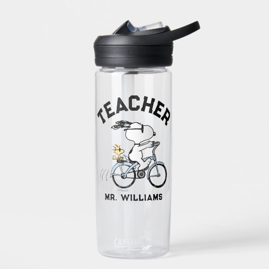 Peanuts | Snoopy & Woodstock Fietsleraar Waterfles (Links)