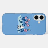 Peanuts | Snoopy & Woodstock Flower Garden Case-Mate iPhone Case (Achterkant (horizontaal))