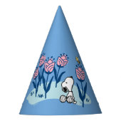 Peanuts | Snoopy & Woodstock Flower Garden Feesthoedjes (Voorkant)