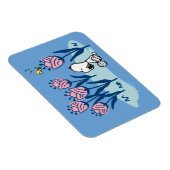 Peanuts | Snoopy & Woodstock Flower Garden Magneet (Rechterzijde)