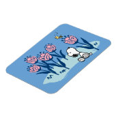 Peanuts | Snoopy & Woodstock Flower Garden Magneet (Linkerzijde)