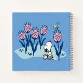 Peanuts | Snoopy & Woodstock Flower Garden Notitieboek (Achterkant)