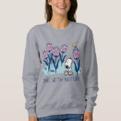 Peanuts | Snoopy & Woodstock Flower Garden Trui (Voorkant)