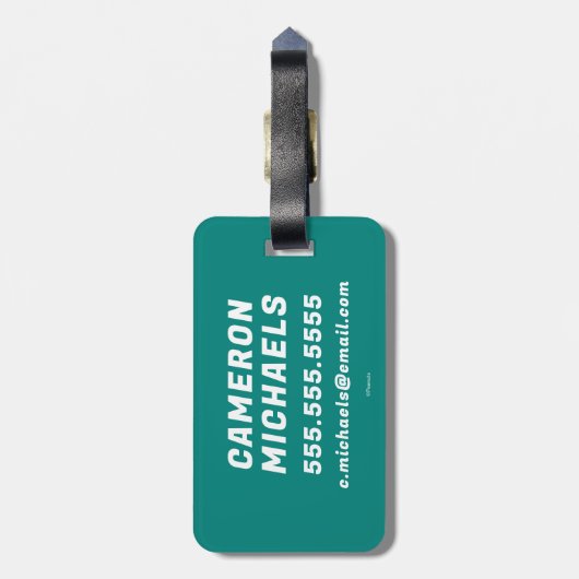 Peanuts | Snoopy & Woodstock Flower Whistle Bagagelabel (Achterkant verticaal)