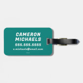 Peanuts | Snoopy & Woodstock Flower Whistle Bagagelabel (Achterkant horizontaal)