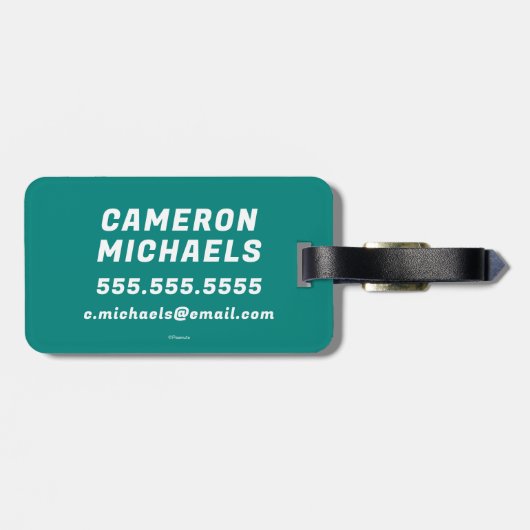 Peanuts | Snoopy & Woodstock Flower Whistle Bagagelabel (Achterkant horizontaal)