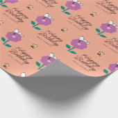 Peanuts | Snoopy & Woodstock Flower Whistle Cadeaupapier (Hoek)