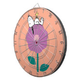 Peanuts | Snoopy & Woodstock Flower Whistle Dartbord (Voorkant Rechts)