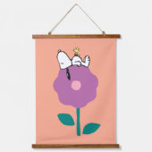 Peanuts | Snoopy & Woodstock Flower Whistle Hangend Wandkleed (Voorkant)
