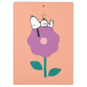Peanuts | Snoopy & Woodstock Flower Whistle Klembord (Achterkant)
