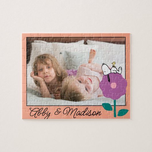 Peanuts | Snoopy & Woodstock Flower Whistle Legpuzzel (Horizontaal)